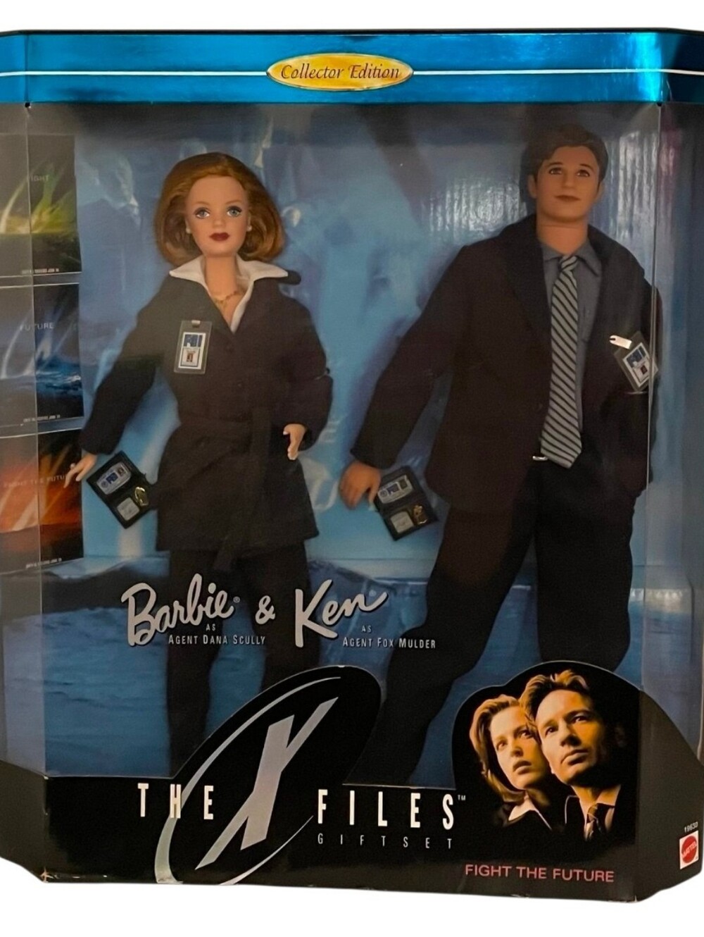 The X Files Barbie Ken Doll Set NRFB